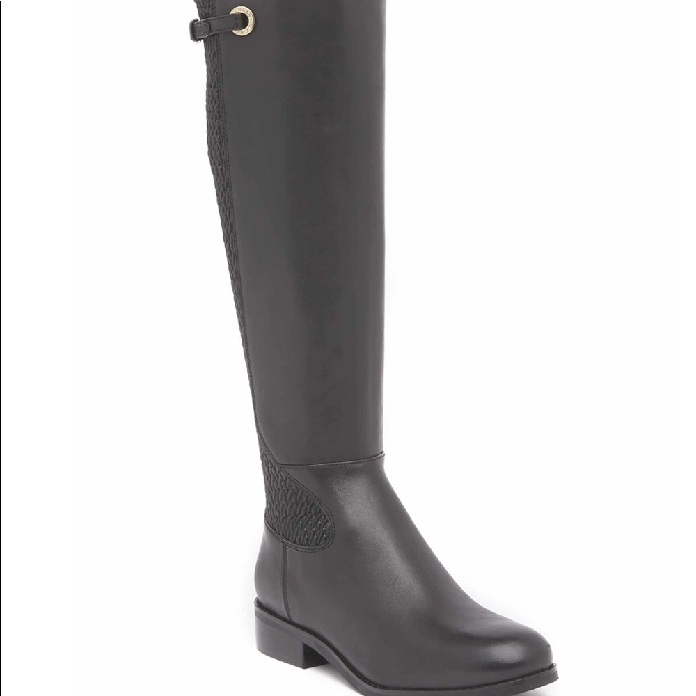 Cole Haan Tall Boot black leather